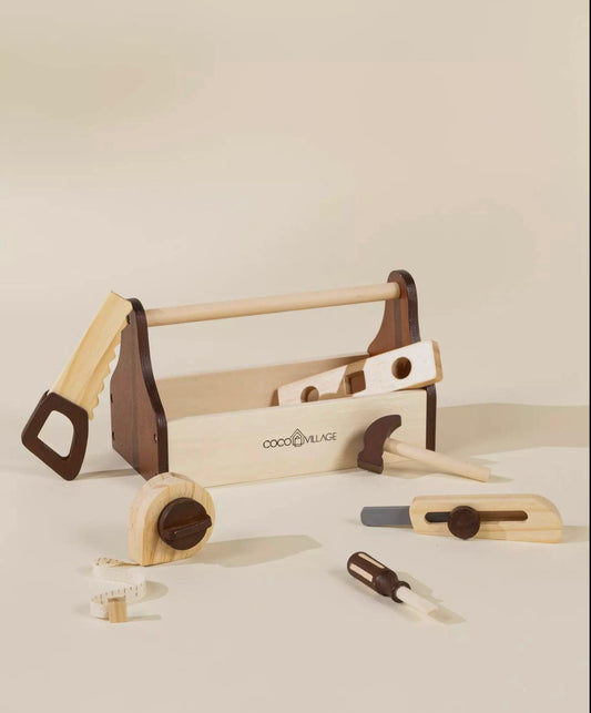 Wooden Tool Playset