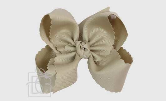 X-Large Oatmeal Bow - 5.5”