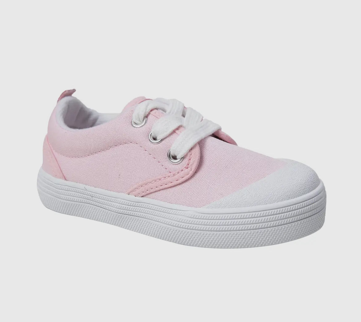 Pink sneakers