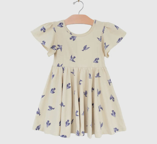 Twirl Dress - Bluebird