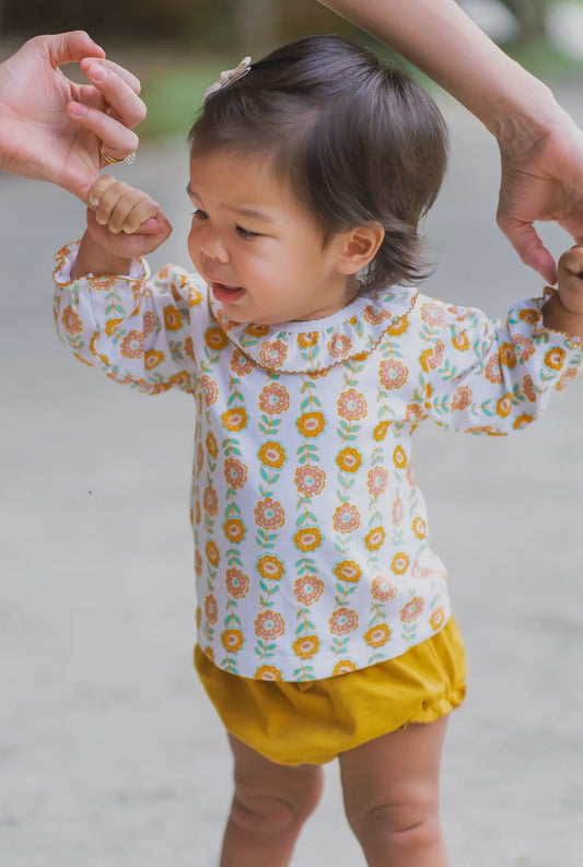 Floral Diaper Set