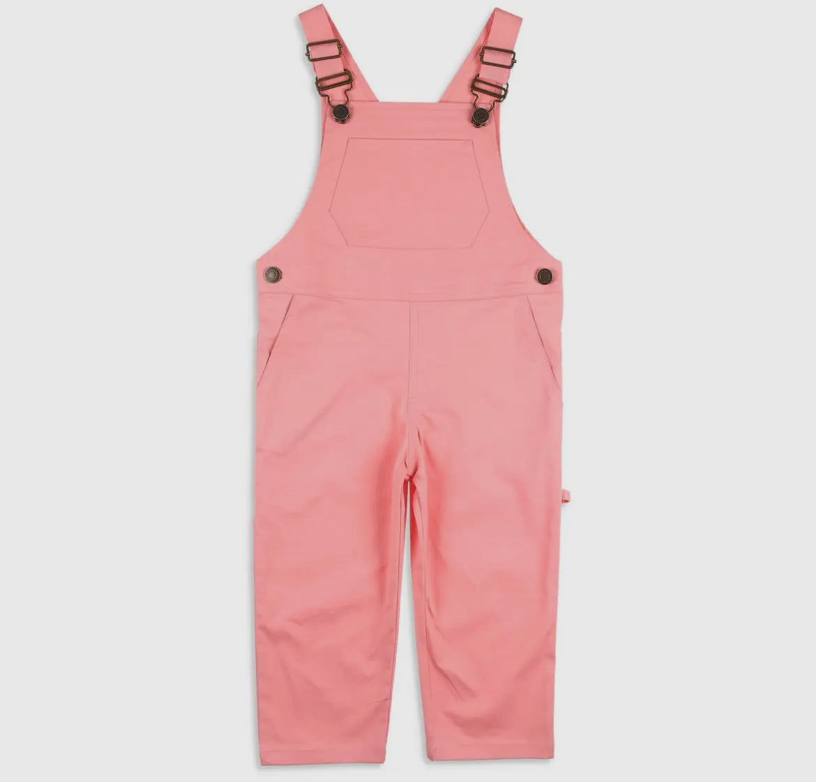 Pink Twill Overalls