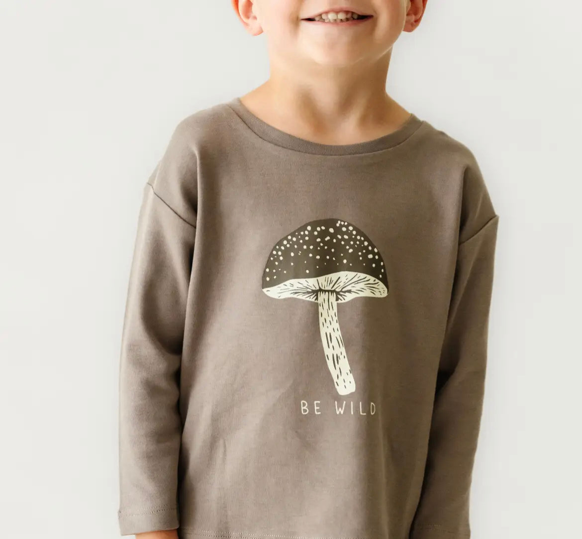 Organic Long Sleeve Pant & Tee Set - Be Wild