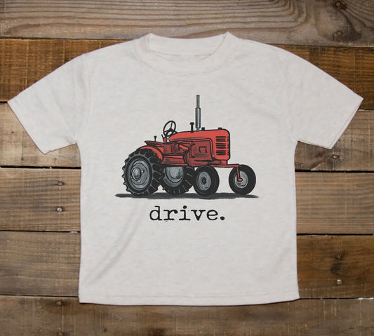 drive. red tractor tee