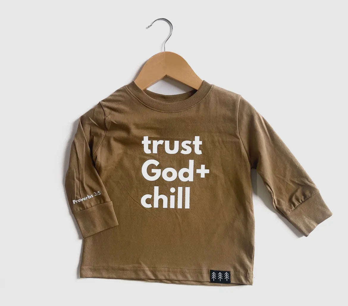 trust God + chill tee