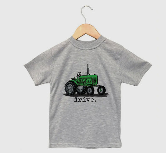 drive. green tractor tee