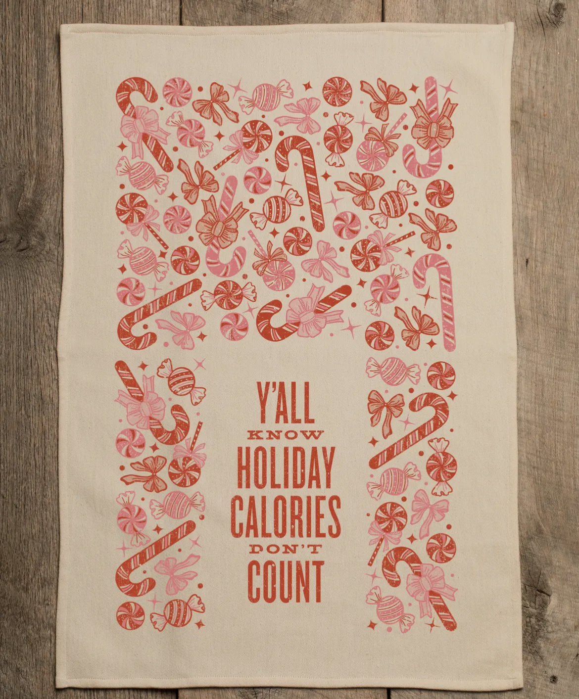 Holiday Calories Kitchen Towel