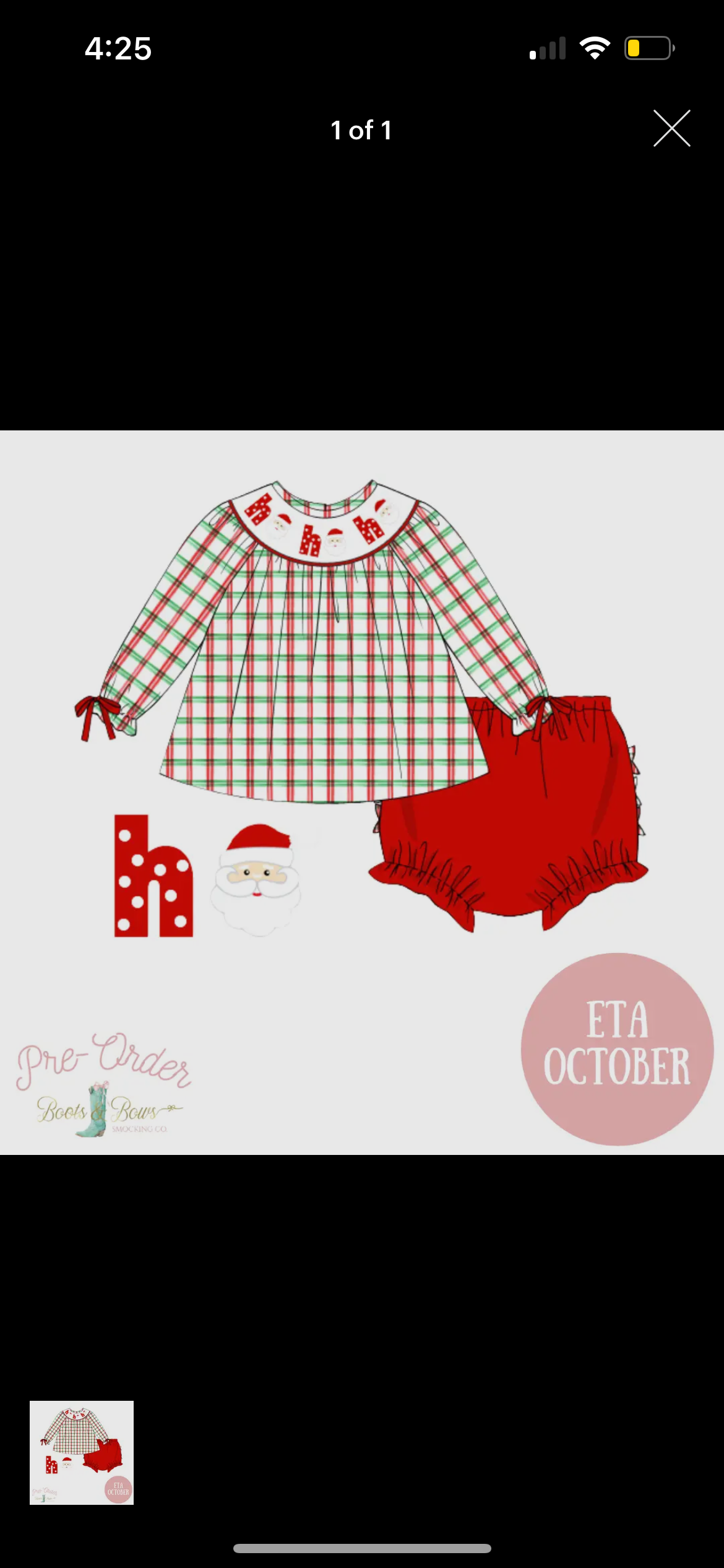 Ho Ho Ho Diaper Set